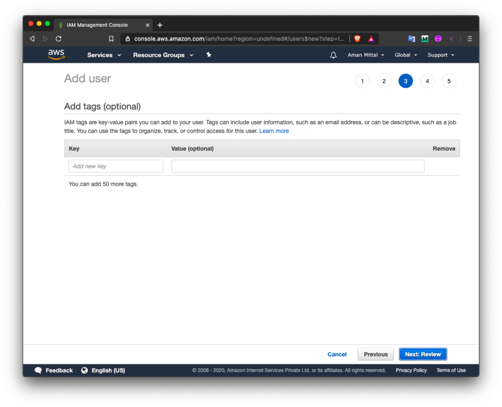 adding tags