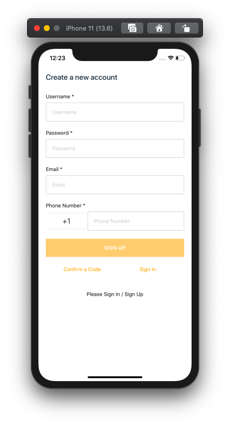 creating new user