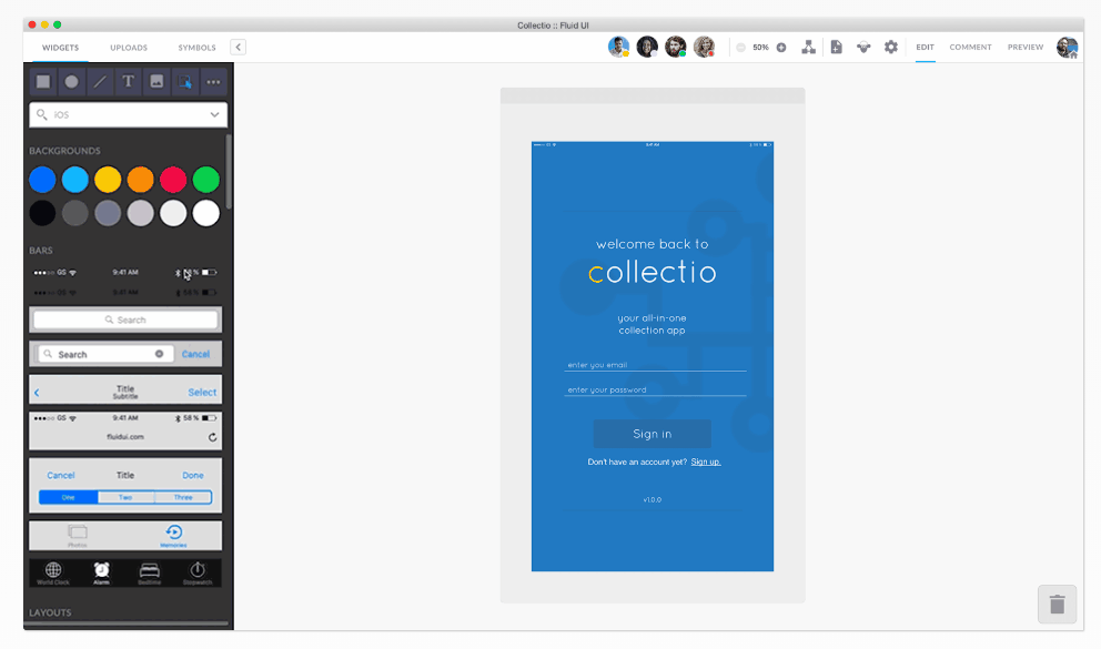 fluid Ui