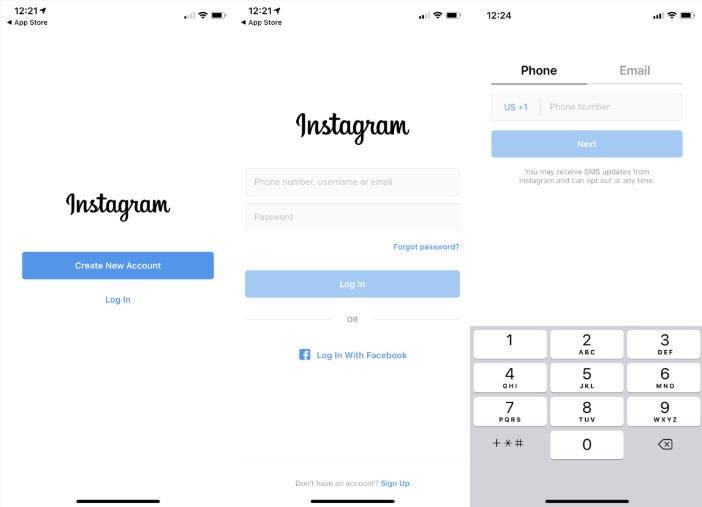 onboarding screens