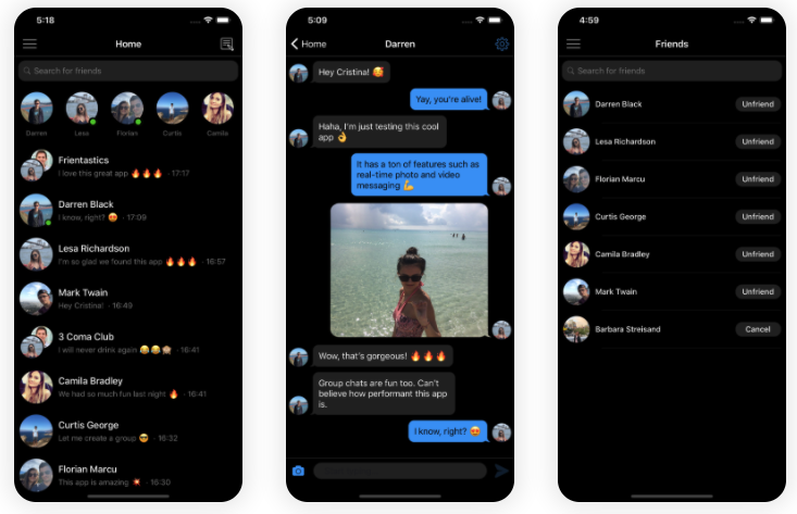 react native chat