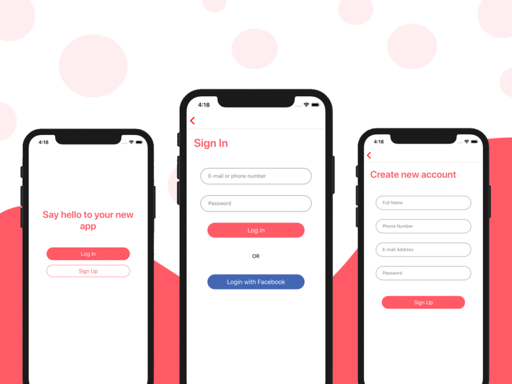 react native starter kit firebase facebook